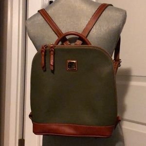 Dooney & Bourke leather backpack